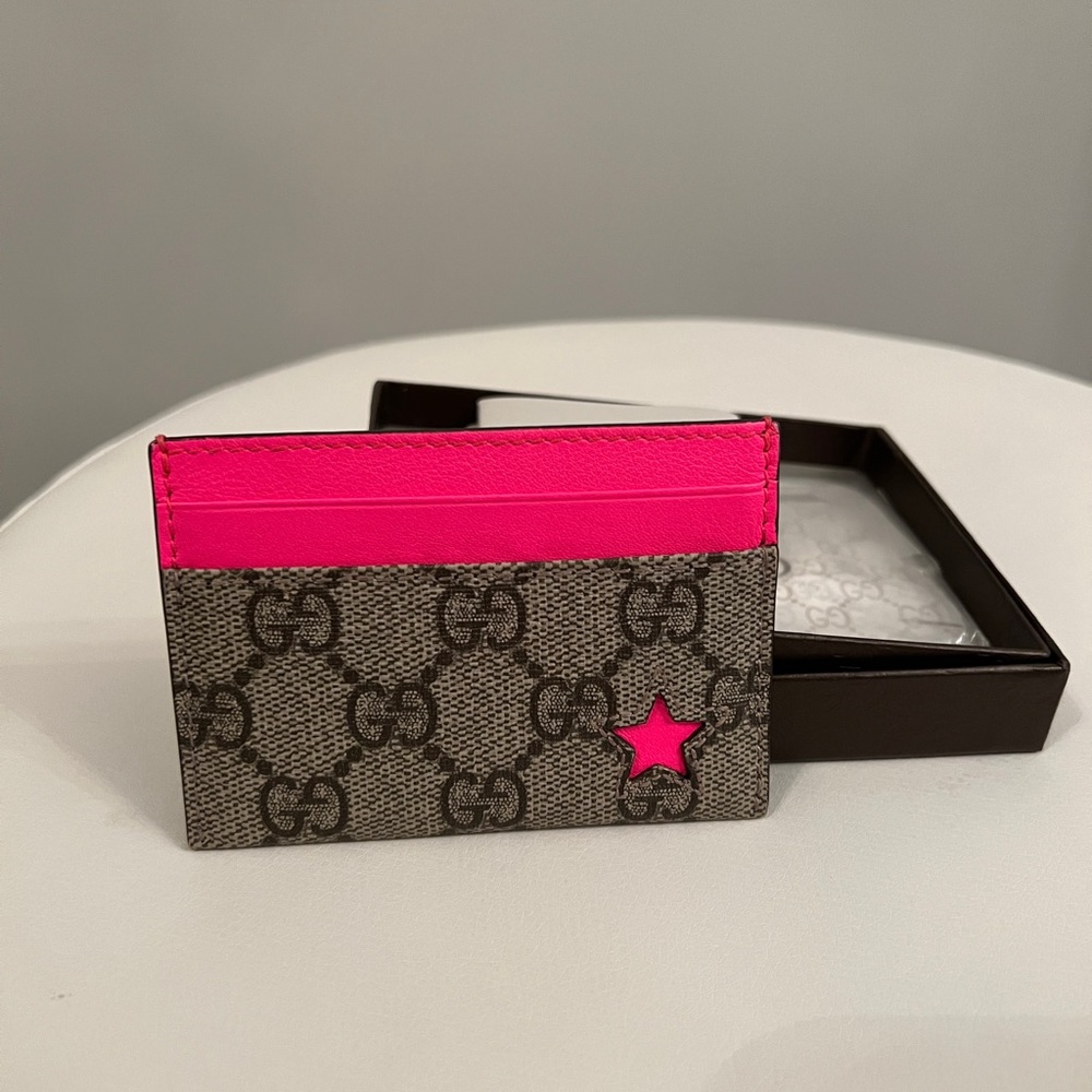100% authentic Gucci card holder